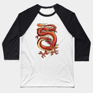 Red Dragon Baseball T-Shirt